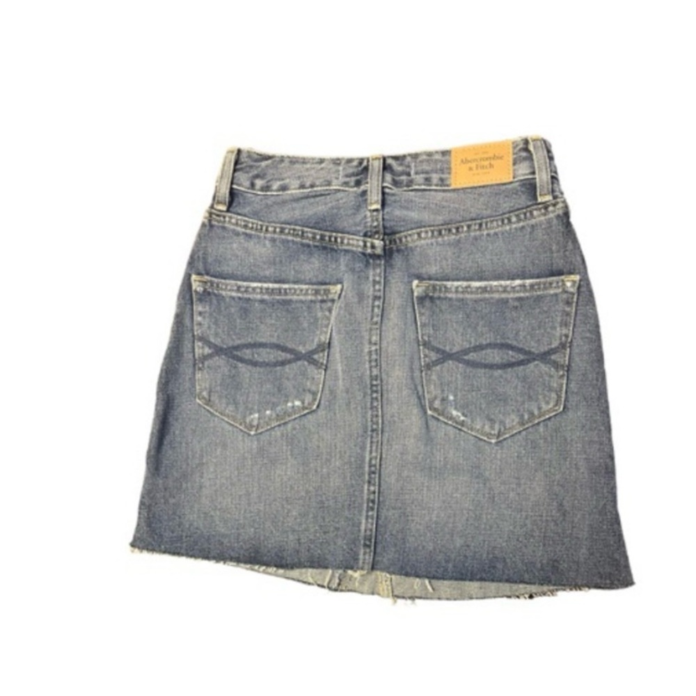 Abercrombie‎ & Fitch Classic Denim Mini Skirt - Picture 3 of 6